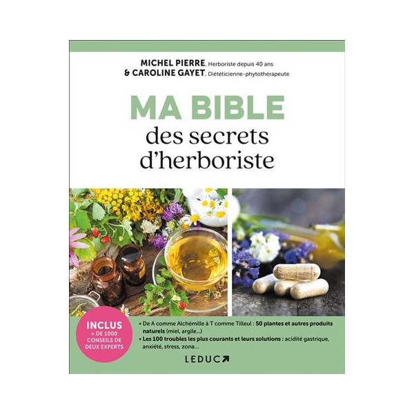 Livre "Ma bible des secrets d'herboriste"