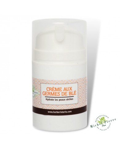 Crème visage aux Germes de blé pour peau sèche hydratante herboristerie du palais royal Crème visage aux Germes de blé pour peau sèche hydratante herboristerie du palais royal