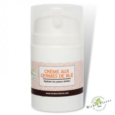 Crème visage aux Germes de blé pour peau sèche hydratante herboristerie du palais royal Crème visage aux Germes de blé pour peau sèche hydratante herboristerie du palais royal