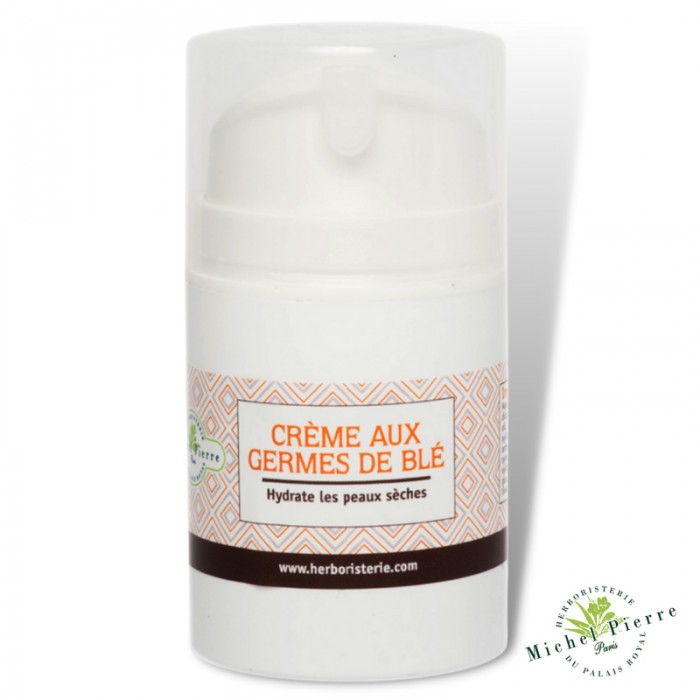 Crème visage aux Germes de blé pour peau sèche hydratante herboristerie du palais royal