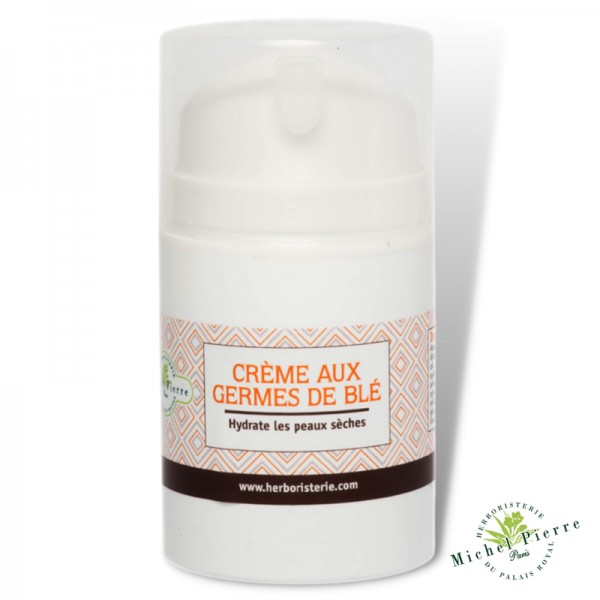 Crème visage aux Germes de blé pour peau sèche hydratante herboristerie du palais royal
