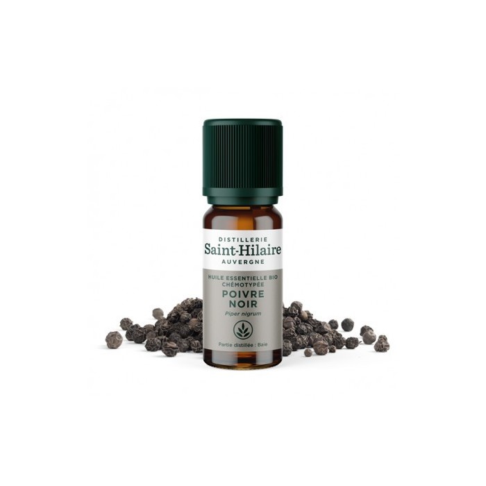 Poivre noir en huile essentielle Bio