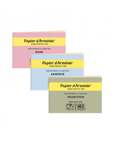 Papier d'Arménie Tradition à brûler Papier d'Arménie Tradition à brûler