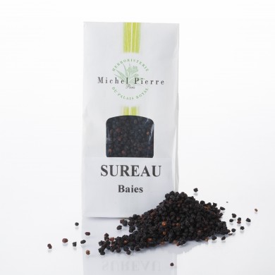 Sureau Noir fleur mondée en vrac - sachet de 100gr