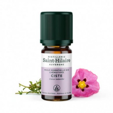 Ciste en huile essentielle Bio Ciste en huile essentielle Bio