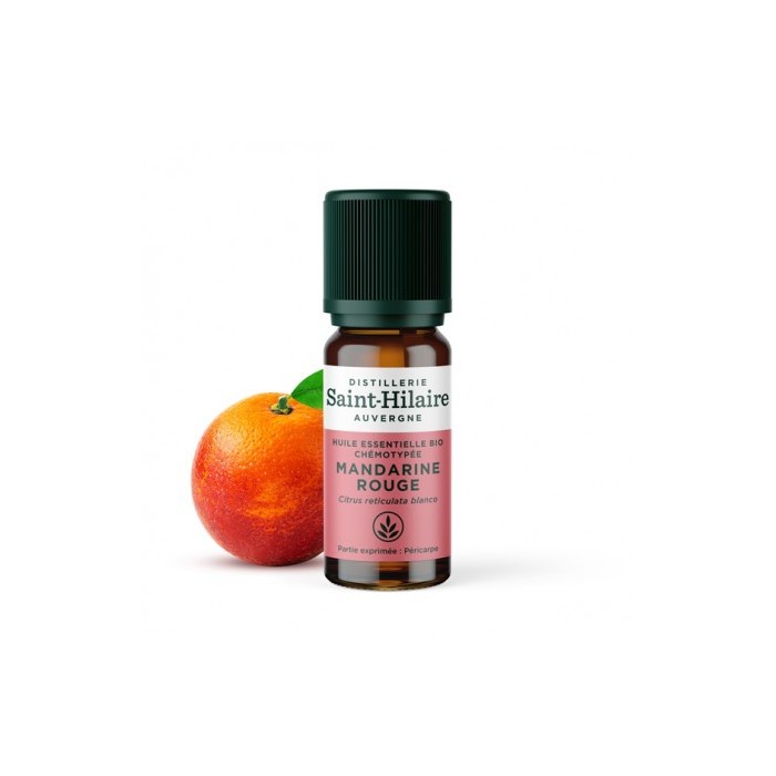 Mandarine rouge en huile essentielle Bio