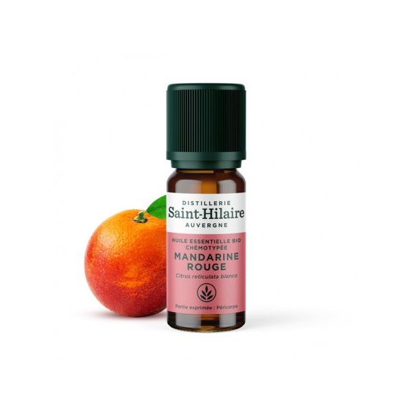 Mandarine rouge en huile essentielle Bio