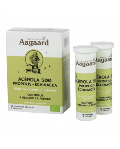 Acerola 500 - Propolis - Echinacéa Bio Acerola 500 - Propolis - Echinacéa Bio