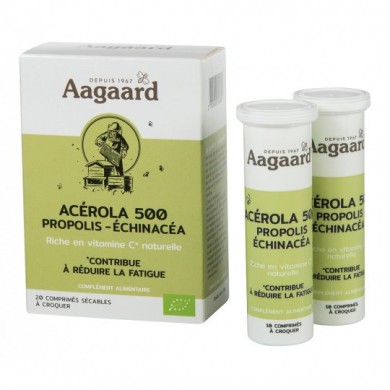 Acerola 500 - Propolis - Echinacéa Bio Acerola 500 - Propolis - Echinacéa Bio