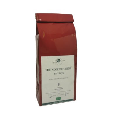 Thé noir de Chine Earl Grey - aromatisé BIO Thé noir de Chine Earl Grey - aromatisé BIO