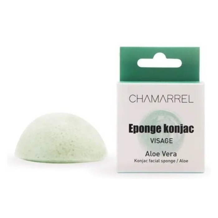 Eponge konjac visage - Aloe vera