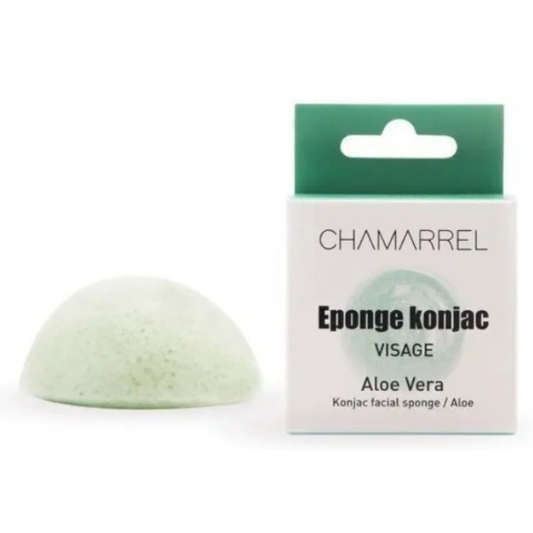 Eponge konjac visage - Aloe vera
