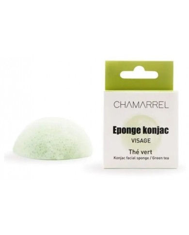 Eponge konjac visage - Thé vert Eponge konjac visage - Thé vert
