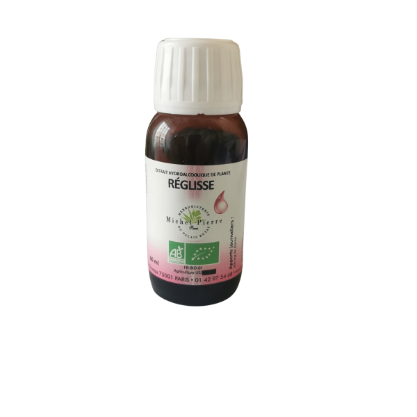 Réglisse extrait hydroalcoolique Bio