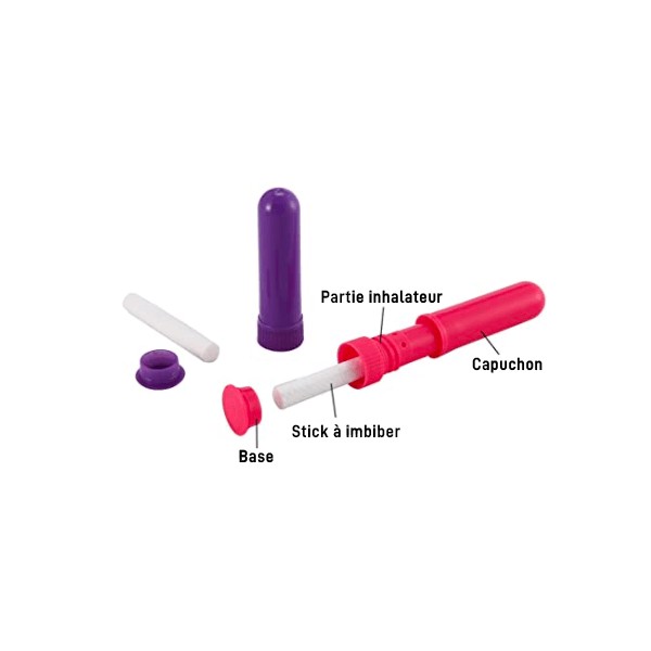 Inhalateur plastique Noir