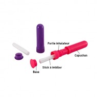 Inhalateur  plastique Jaune Inhalateur  plastique Jaune