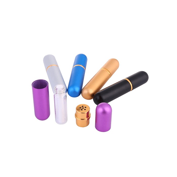 Inhalateur en Aluminium argent