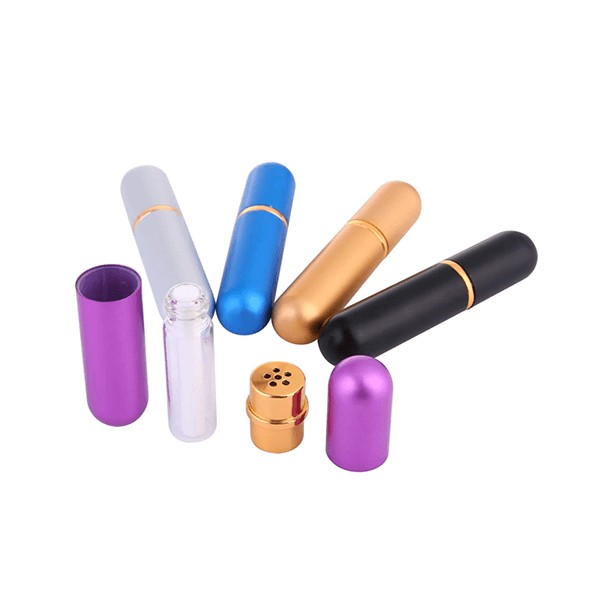 Inhalateur en Aluminium argent