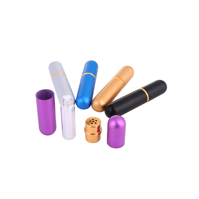 Inhalateur en Aluminium Noir