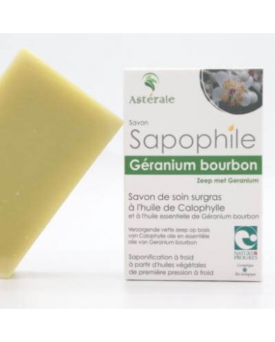 Savon Sapophile Astérale Géranium bourbon Savon Sapophile Astérale Géranium bourbon