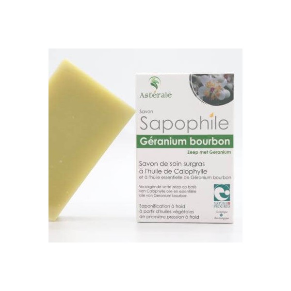 Savon Sapophile Astérale Géranium bourbon