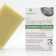 Savon Sapophile Astérale Géranium bourbon Savon Sapophile Astérale Géranium bourbon