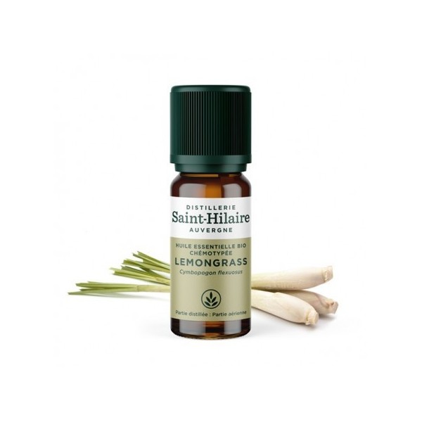 Lemongrass en huile essentielle Bio