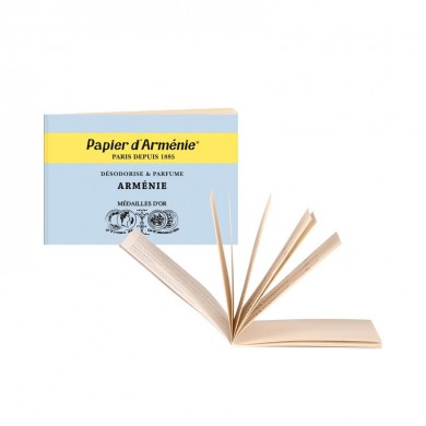 Papier d'Arménie Bleu à brûler Papier d'Arménie Bleu à brûler