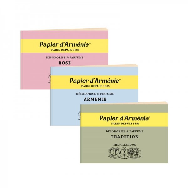 Papier d'Arménie Bleu à brûler