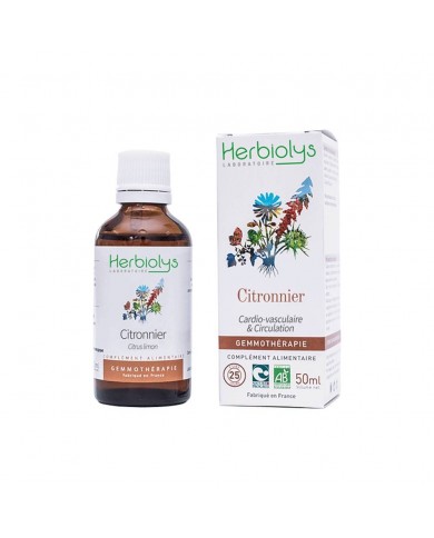 Citronnier bourgeons en liquide Bio Citronnier bourgeons en liquide Bio