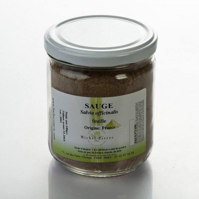 Sauge officinale en poudre