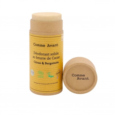 Déodorant solide Citron & Bergamote Bio Déodorant solide Citron & Bergamote Bio