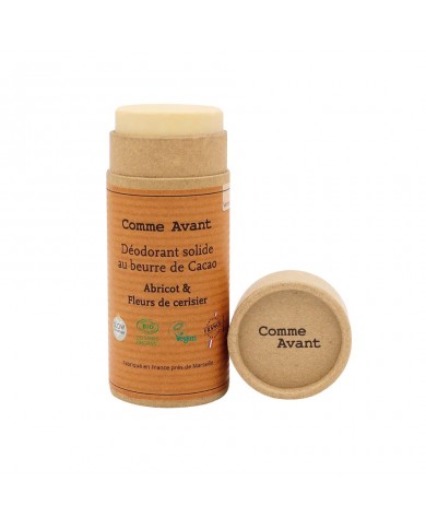 Déodorant solide Abricot & Fleur de Cerisier Bio Déodorant solide Abricot & Fleur de Cerisier Bio