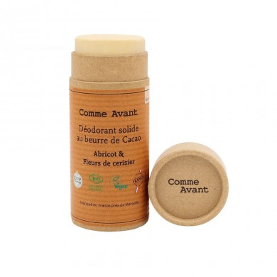Déodorant solide Abricot & Fleur de Cerisier Bio Déodorant solide Abricot & Fleur de Cerisier Bio