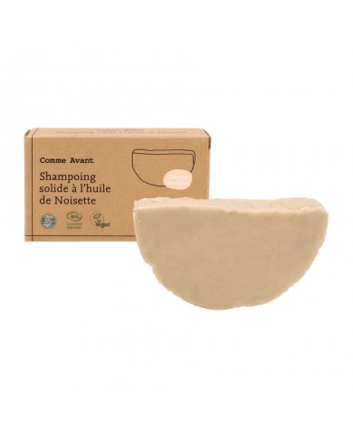 Shampoing Solide a l'huile de noisette bio 70g Shampoing Solide a l'huile de noisette bio 70g