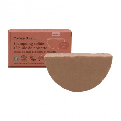 Shampoing solide a l'huile de Sésame & Rhassoul Bio Shampoing solide a l'huile de Sésame & Rhassoul Bio