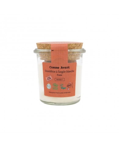 Dentifrice enfant bio naturel en pâte parfum fraise Dentifrice enfant bio naturel en pâte parfum fraise