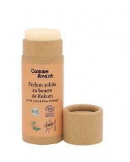 Parfum bio solide et naturel sans alcool au beurre de kokum Patchouli & fleur de cerisier Parfum bio solide et naturel sans alcool au beurre de kokum Patchouli & fleur de cerisier