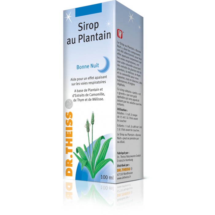 Sirop au Plantain Bonne nuit