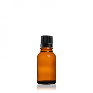 Flacon en verre teinté 15 ml Flacon en verre teinté 15 ml