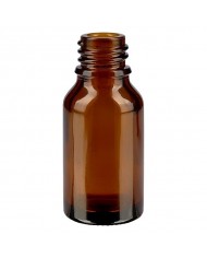 Flacon en verre teinté 15 ml Flacon en verre teinté 15 ml