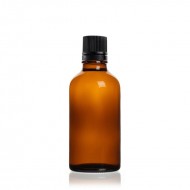 Flacon en verre teinté 60 ml