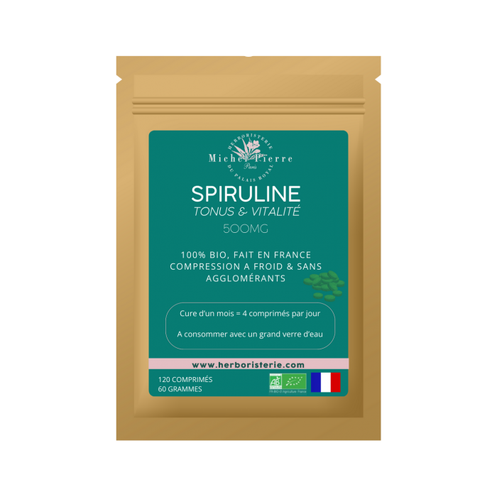 Spiruline bio & Française en comprimés