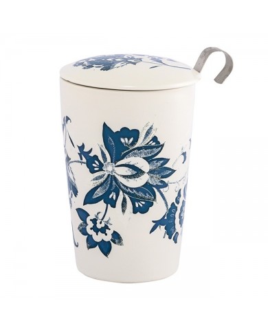 * Tasse haute en porcelaine avec filtre - Teave * Tasse haute en porcelaine avec filtre - Teave