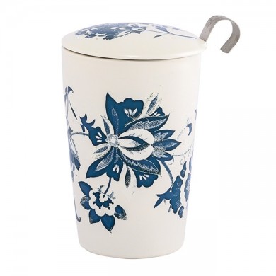 * Tasse haute en porcelaine avec filtre - Teave
