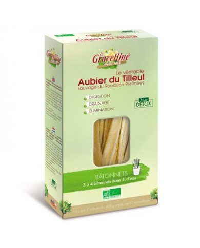 Aubier de Tilleul Bio en bâtonnets Aubier de Tilleul Bio en bâtonnets