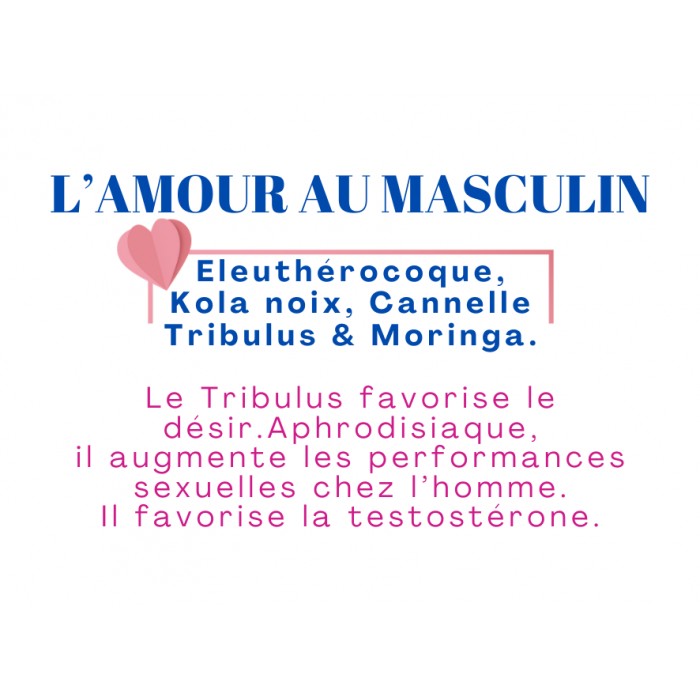 Tisane l'amour au masculin