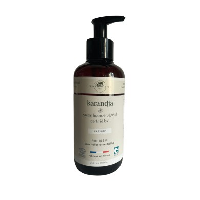 Savon liquide végétal pur olive NATURE certifié bio 250 ml Savon liquide végétal pur olive NATURE certifié bio 250 ml