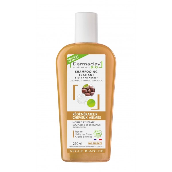 Shampooing Régénérateur Cheveux Abimés - Certifié Bio*