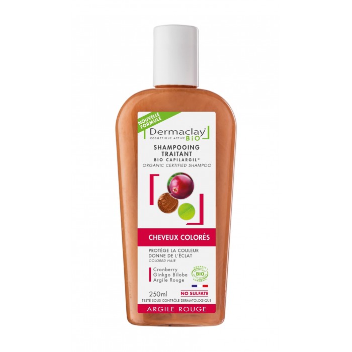 Shampooing Cheveux Colorés - Certifié Bio*